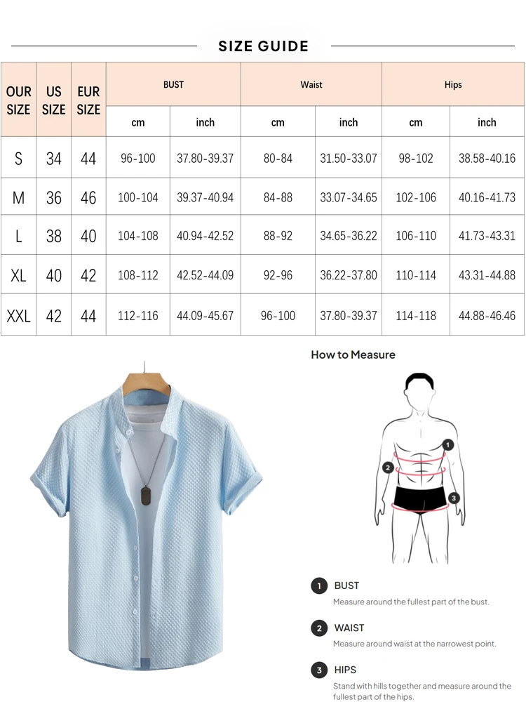 قميص ملمس بياقة قائمة للرجال ، قمصان بأكمام قصيرة ، أزرار لأسفل ، كلاسيكي ، كاجوال ، بلون واحد ، قمم فاخرة ، ملابس صيفية #6