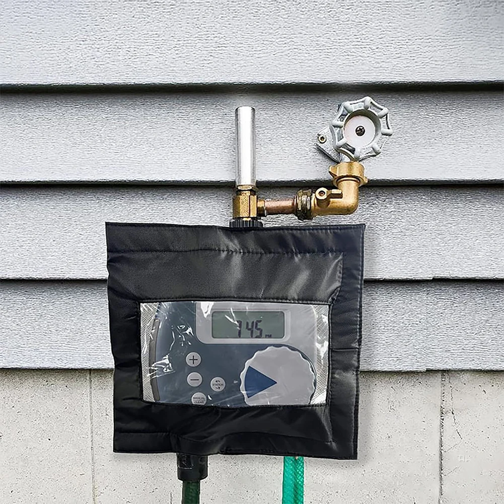 Hose Faucet Timer Cover Outdoor Timer Cover As Shown Hose Faucet Timer Protector Clear Front Window Easy Installation Design