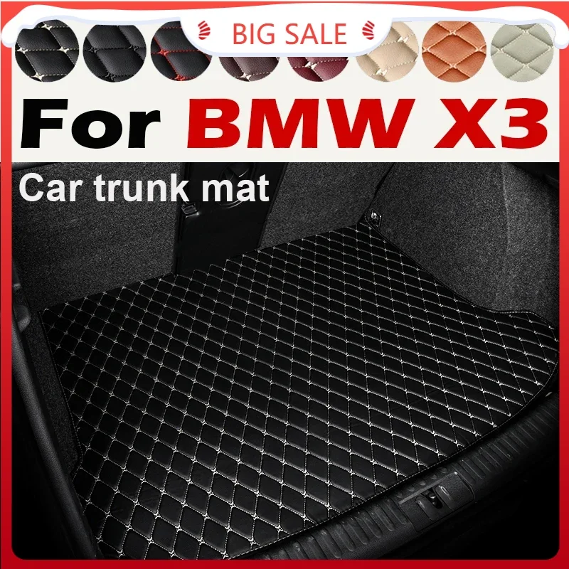 Car trunk mat for BMW X3 F25 2011 2012 2013 2014 2015 2016 2017 cargo liner carpet interior accessories cover