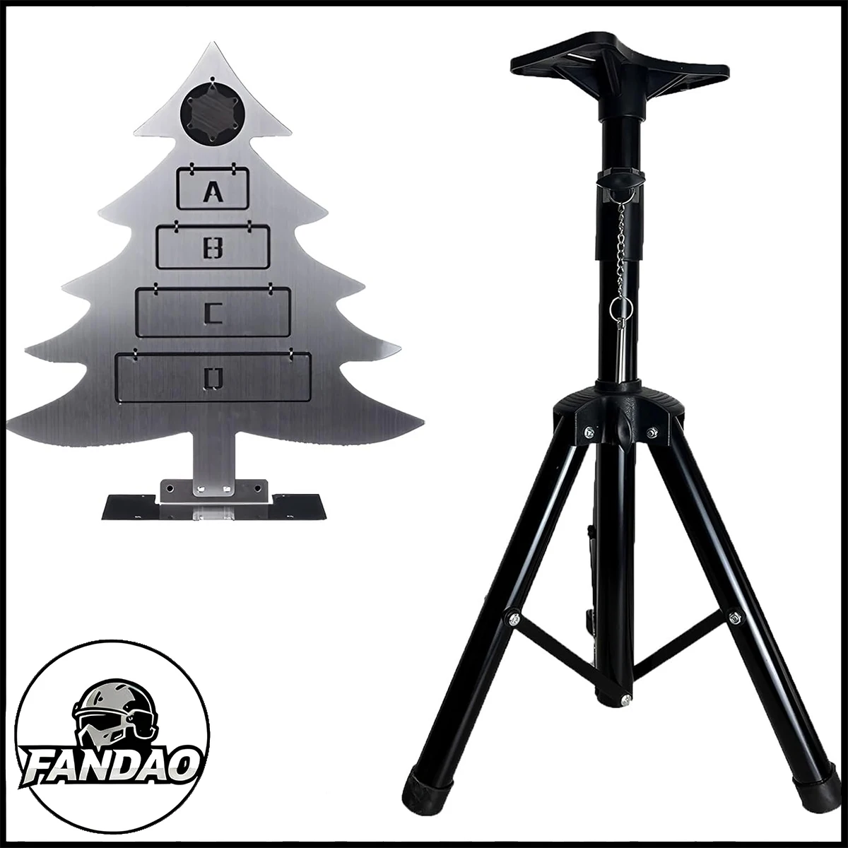 

Tree Steel IPSC Practice Target with Stands Outdoor Indoor Shooting Training Targets for Christmas Gifts for Children Adults