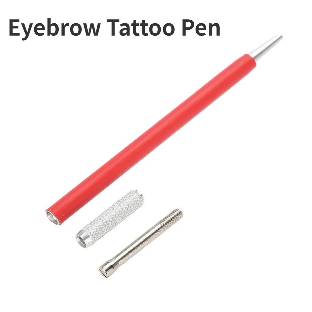 

Portable Metal Eyebrow Tattoo Pen Eyeliner Tattoo Lip Bleaching Pens Waterproof Anti Slip Tattoo Permanent Makeup Accessories