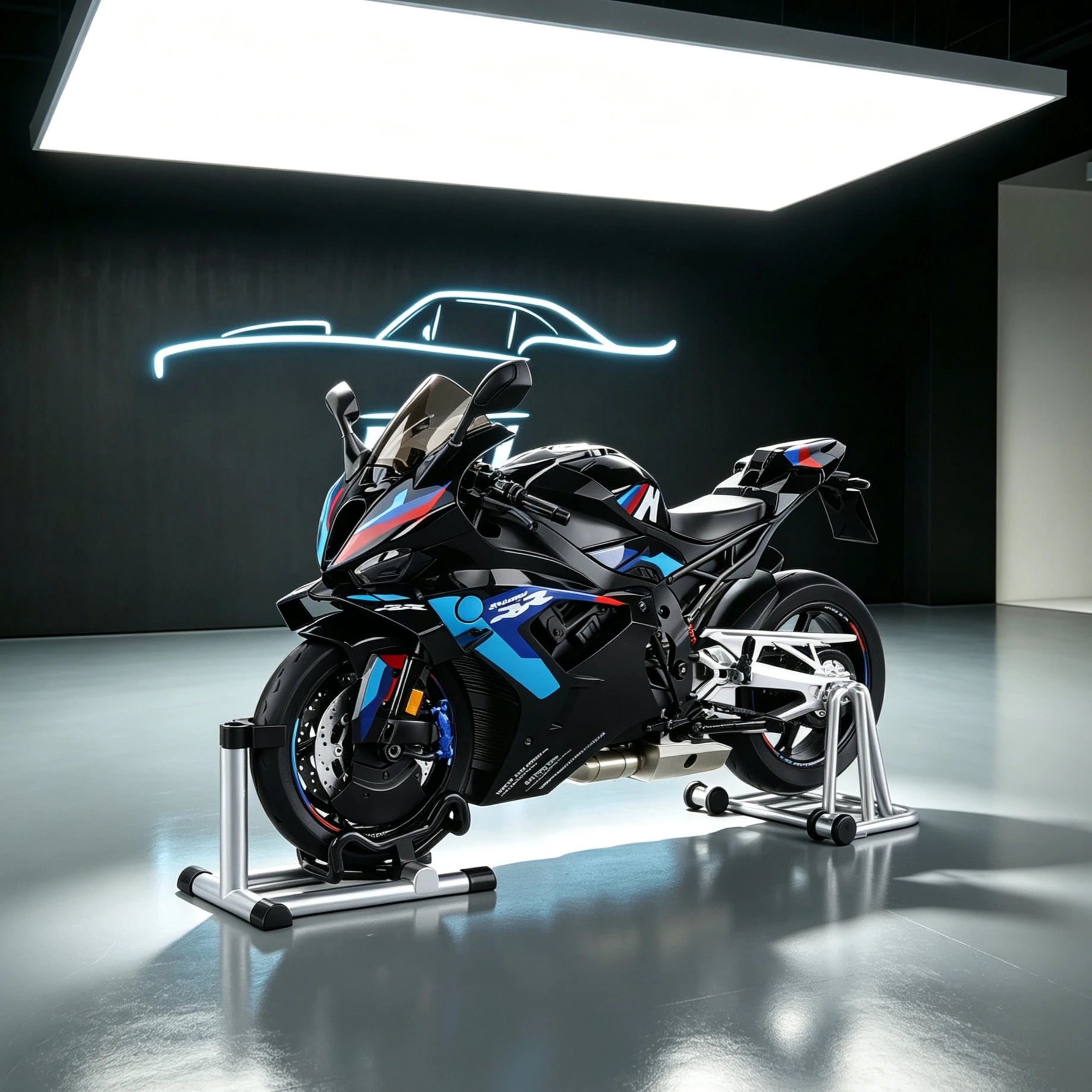1:9 S1000RR Alloy Motorcycle Toy with Light & Sound Simulation