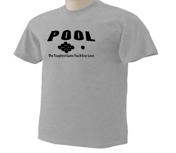 Pool The Toughest Game You'Ll Ever Love 8 Ball Stick Table Bar T Shirt