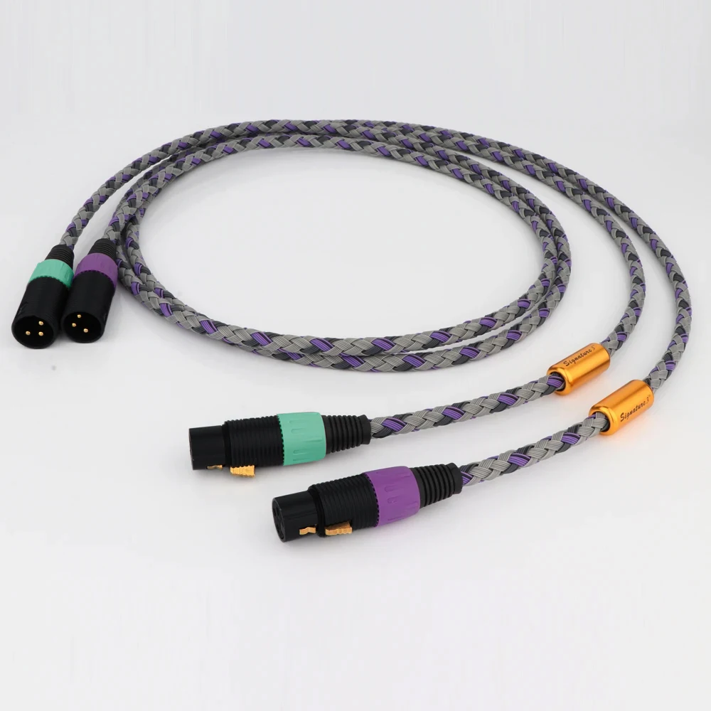 Para XLO podpisu S3-2 audio Singnal kabel singll End XLR kabel audio interconnect kabel do balansu Audio