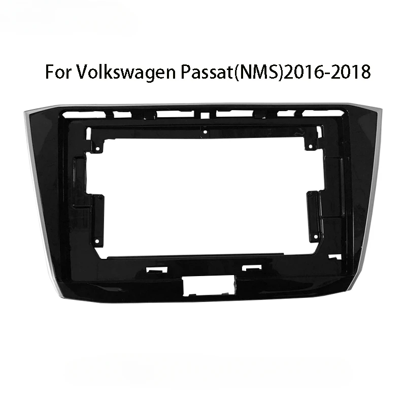 10.1 Inch Car Radio Fascia for Volkswagen Passat B8 NMS 2016 2017 2018 Auto Stereo DashKit Panel Multimedia Frame Android Fascia