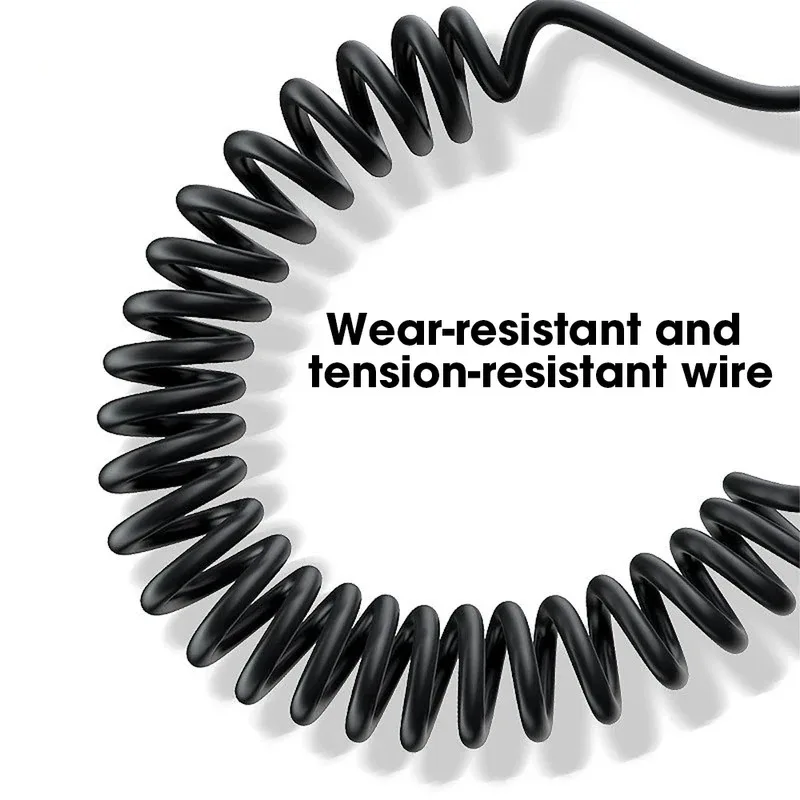 Для Apple 30 Вт USB-кабель для быстрой автомобильной зарядки для iPhone 14 13 12 11 Pro Max 8 Plus X XS Пружинный телескопический зарядный кабель Аксессуары