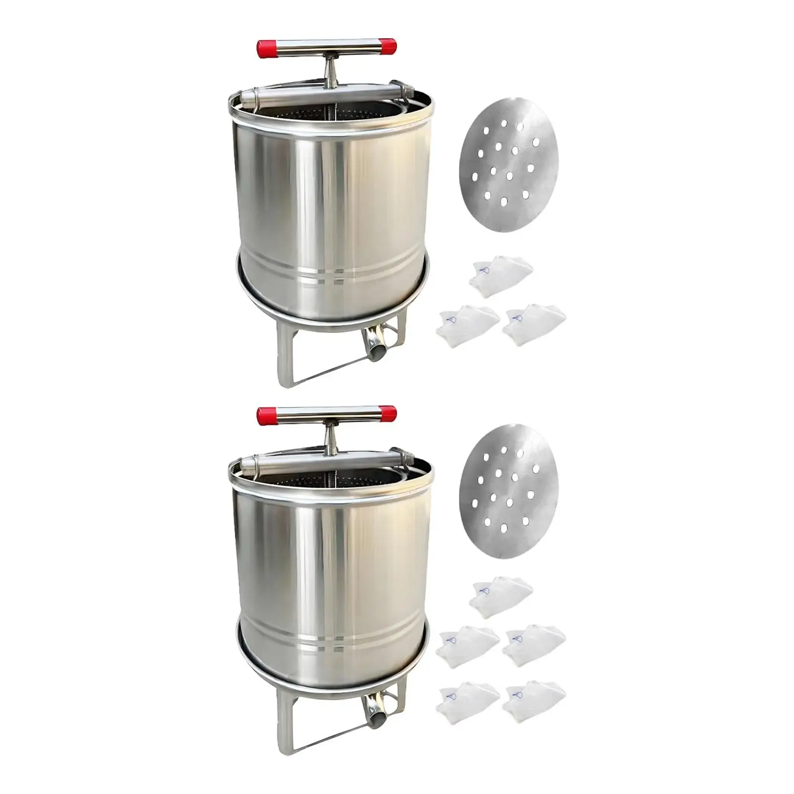 

Honey Extractor Making Crusher Fruit Press for Vinasse Grape Honeycomb Juice