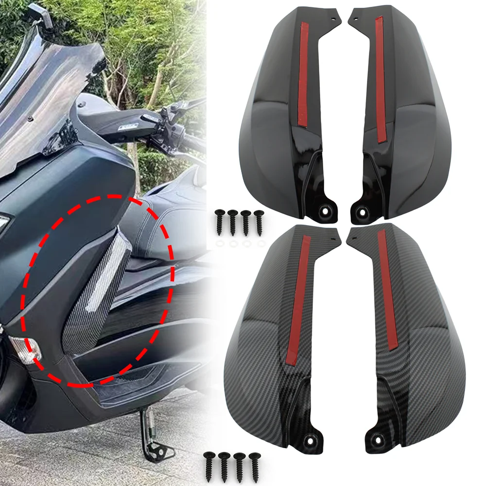 

FOR Yamaha NMAX N MAX 155 2020-2024 Motorcycle Wind Deflector Leg knee Protector Side Fairing Windshield NMAX155 2024 2023 2022