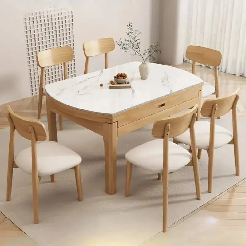 Minimalist Wooden Dining Table Unique Designer Salon Restaurant Dining Table Kitchen Luxury Mesas De Jantar Unique Furniture