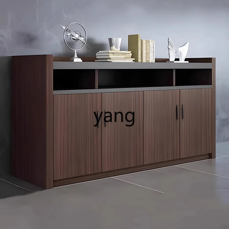 

YHM tea meeting room dining side cabinet simple modern wood