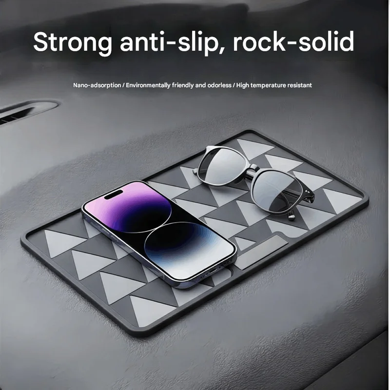 

Car Non-Slip Mat Auto Interior Dashboard Phone Anti-Slip Storage Mat Pads Cars Center Console Mesh Pad For Car Mobile Phone