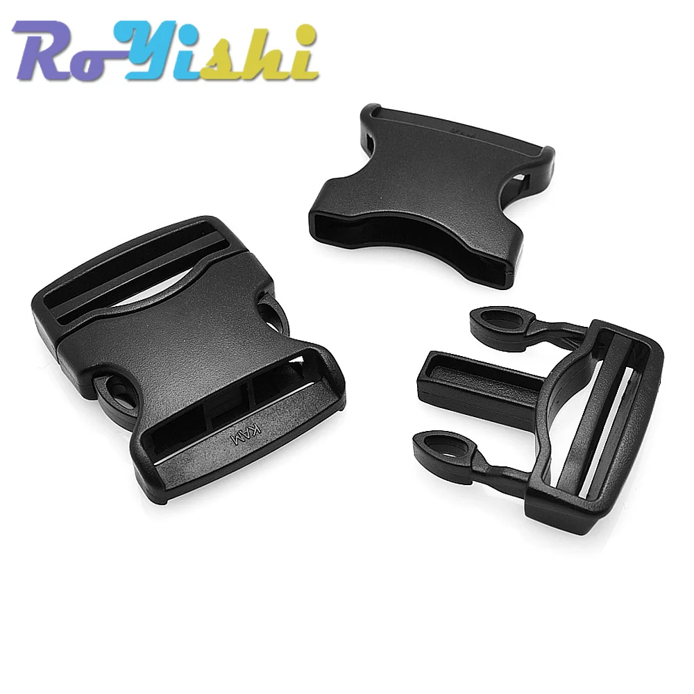 10 قطعة/الحزمة 20 مللي متر 25 مللي متر 32 مللي متر 38 مللي متر 50 مللي متر حزام فصل مشبك للرياضة في الهواء الطلق حقائب الظهر الطلاب الأمتعة إكسسوارات السفر