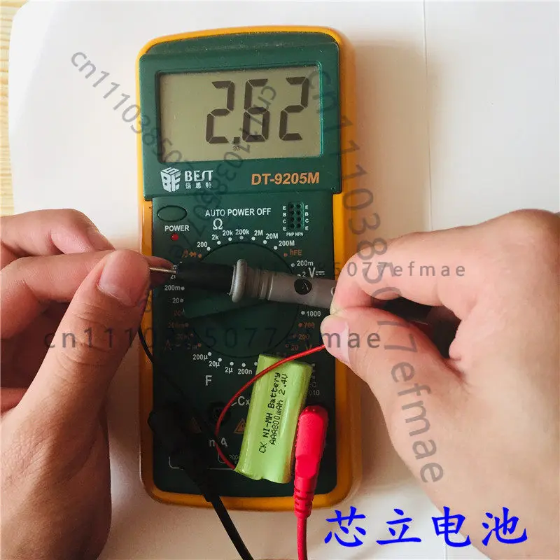 Mother machine, cordless telephone No. 7 2.4v rechargeable battery pack AAA 800mah nickel-metal hydride battery