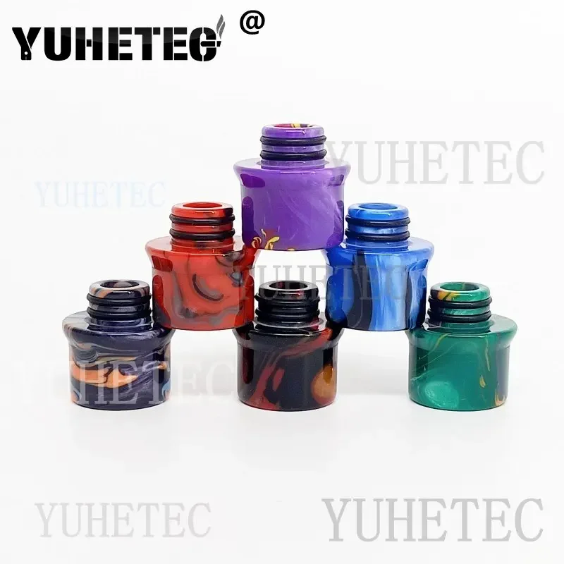 1Pc/10Pcs Drip Tip 510 Mtl Resin Connector Tips Cover RDA RTA RDTA Machine Electronic Accessories