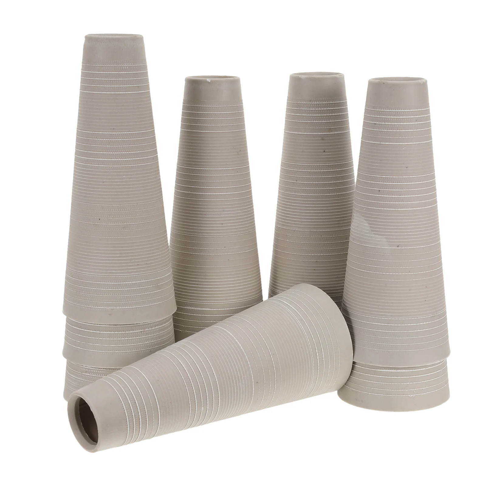 10 قطعة أنابيب غزل مدبب 5 57 تصميم احترافي يقلل من خيوط فضفاضة متينة من البلاستيك المقاوم للتآكل