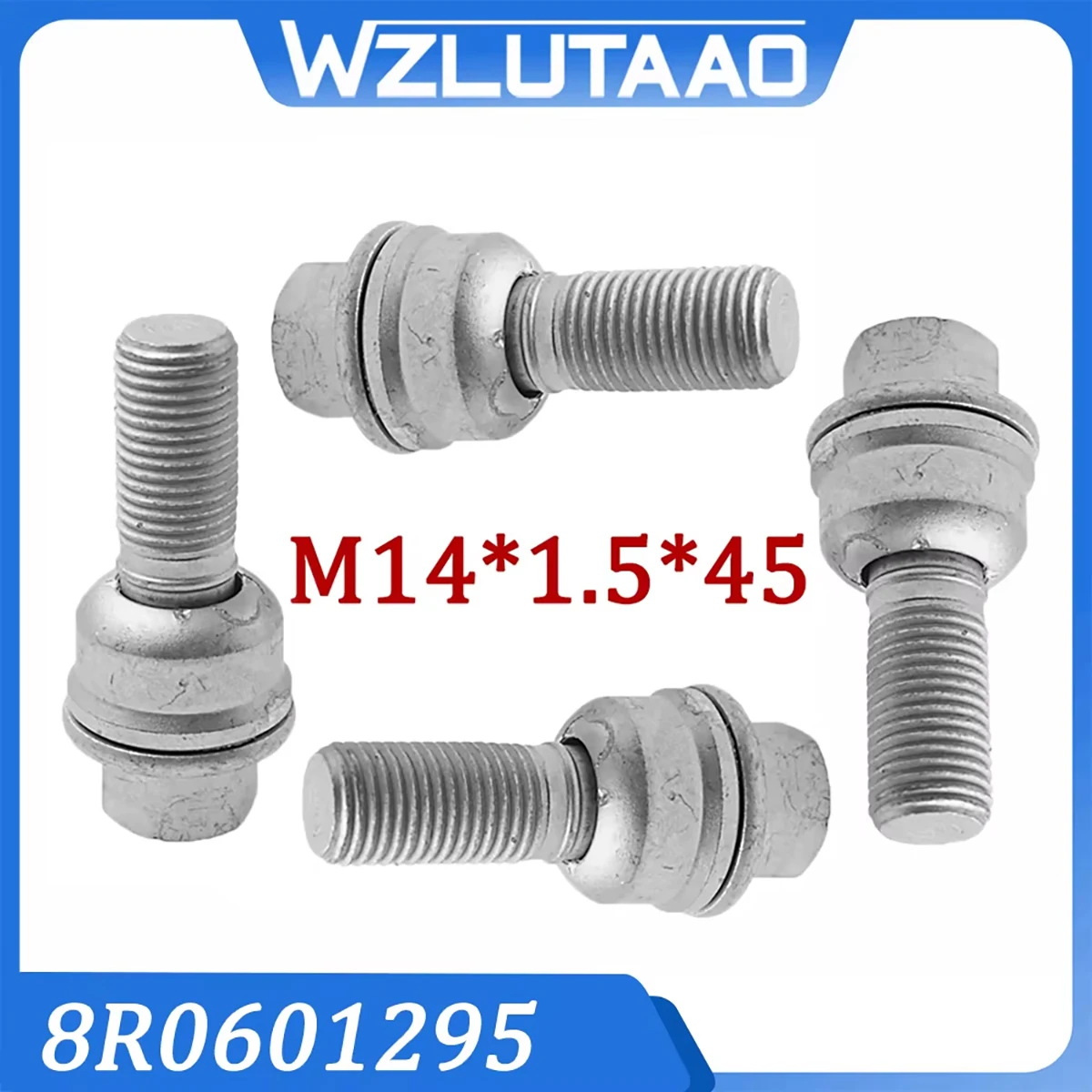 

1/4/5 Pcs M14*1.5 Wheel Lug Bolt 8R0601295 8R0 601 295 For Audi A8 Q3 Q5 Q7 Q8 S8 SQ5 E-Tron 2009-24 VW ID.Buzz Touareg 2017-24