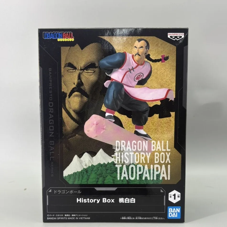Original Bandai Dragon Ball Z Anime History Box Tao Pai Pai Actionfigur Figurine Ornamente Sammlerstück Modell Spielzeug Geschenk