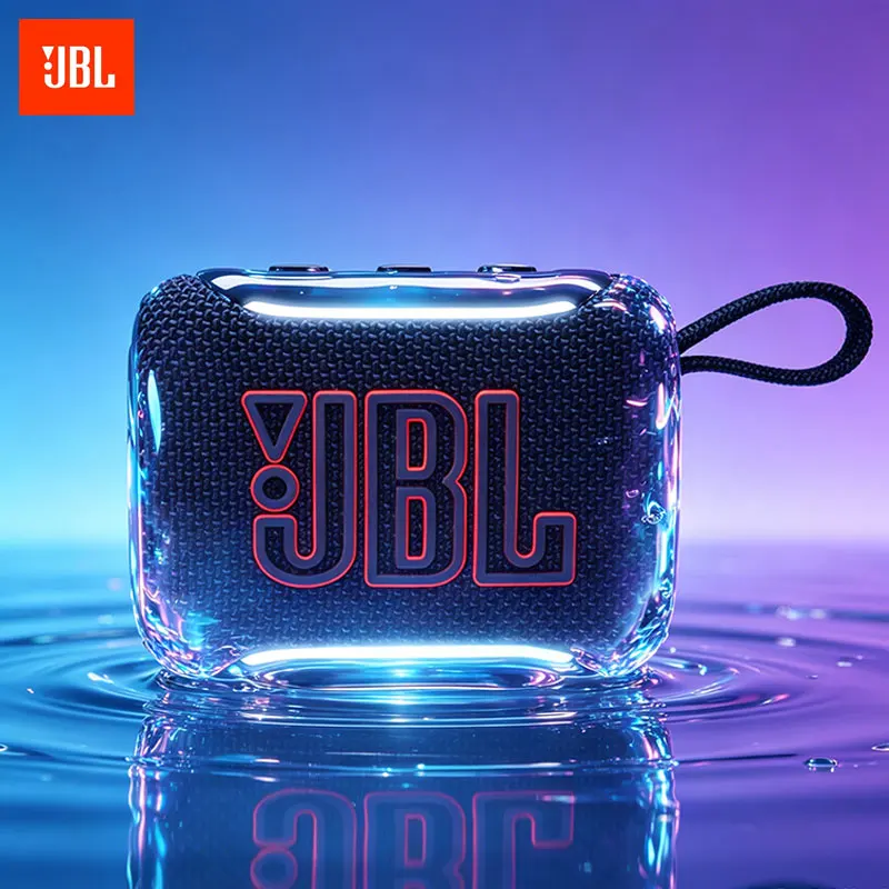 JBL GO5 Lightweight Bluetooth Speaker IP68 Waterproof Dustproof Ambient Light Portable for Outdoor Beach Camping