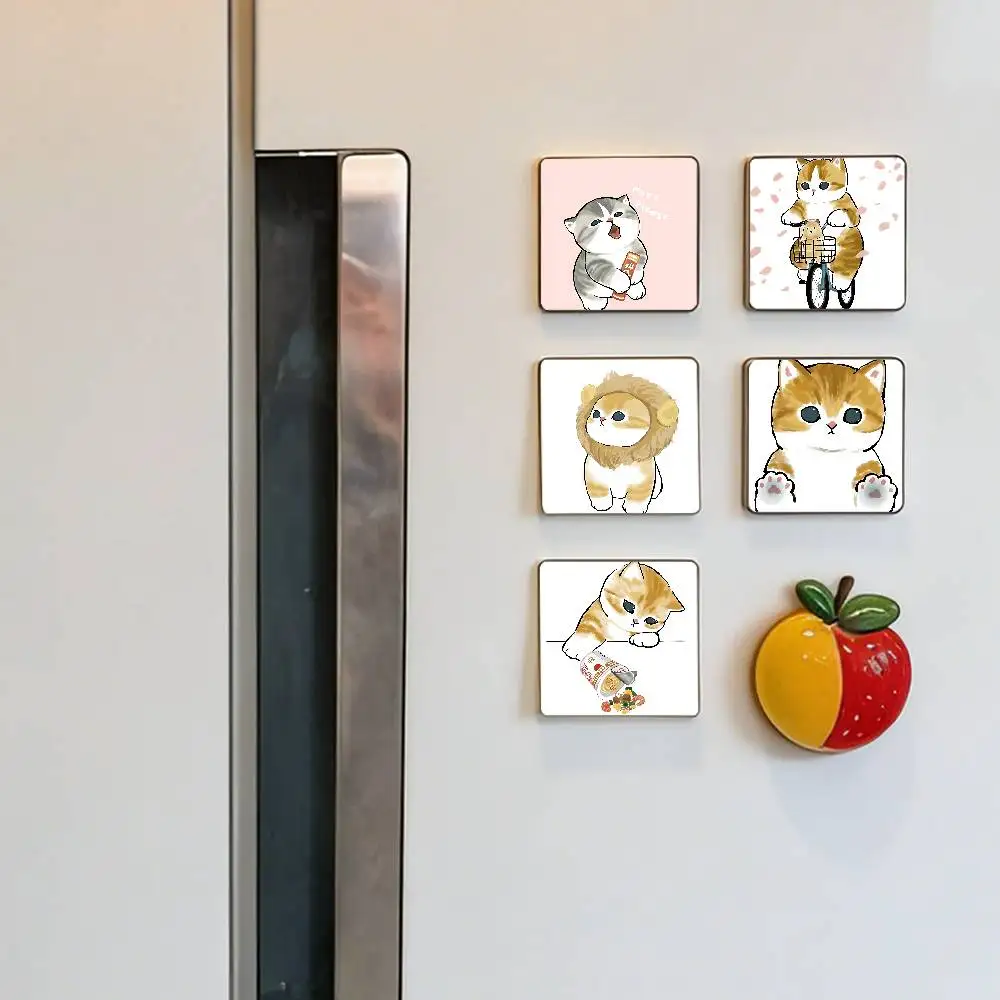 Katzen M-Mofusand Niedliche Kühlschrankmagnete Süße Cartoon-Magnete Persönliche Dekorationen Kreative Geschenke