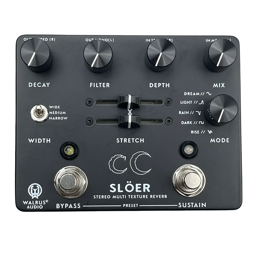 Sloer Reverb Guitar Pedal Walrus Handmade By Xiao