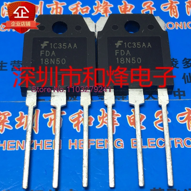 

(5 шт./лот) FDA18N50 TO-3P 20A 500 В оригинальный запас на складе