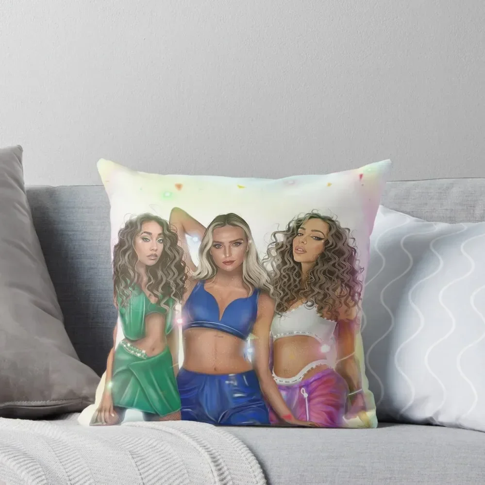 

Confetti Tour - Little Mix Throw Pillow ornamental pillows bed pillows pillow