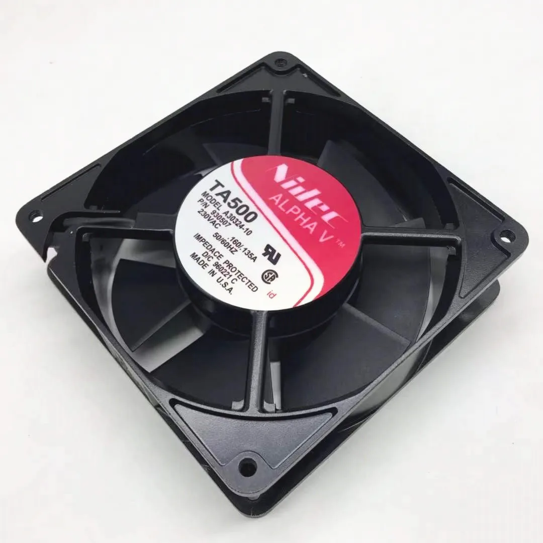 Nidec A30324-10 AC 230V 0.135A 127x127x38mm Server Cooling Fan