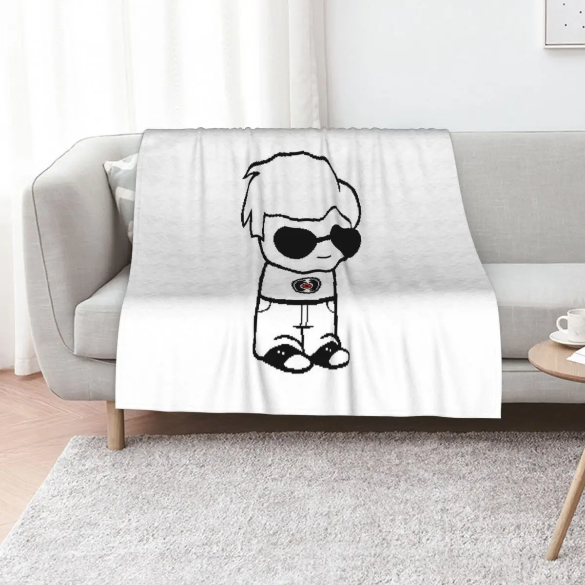 Dave Strider Homestuck Throw Blanket Thins bed plaid decorative anime Sofa Quilt warm for winter Blankets