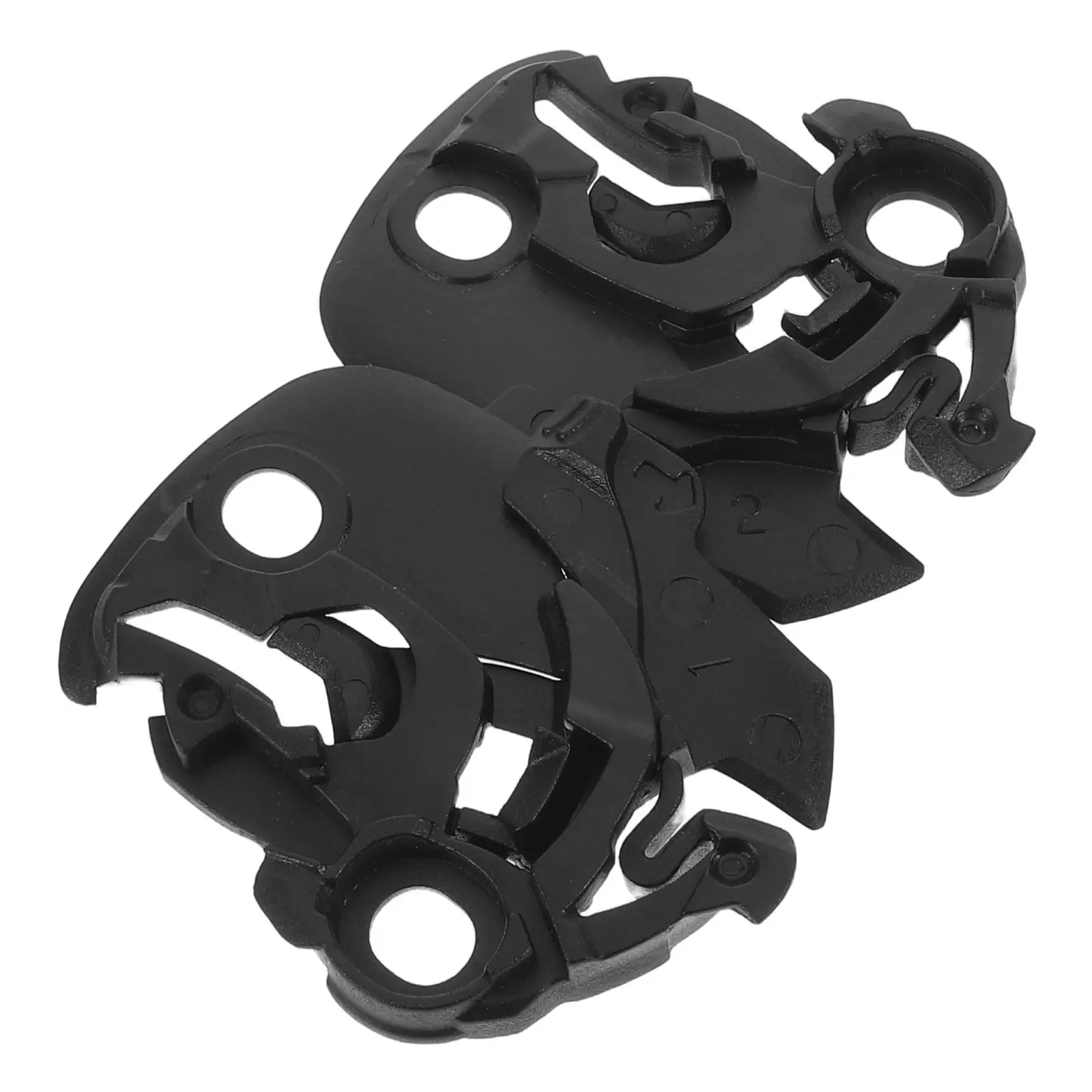 2Pcs Motorcycle Visor Base Gear Plate Set Repair Shield Fix Plate Replacement Motorcycle Parts Visor Gear