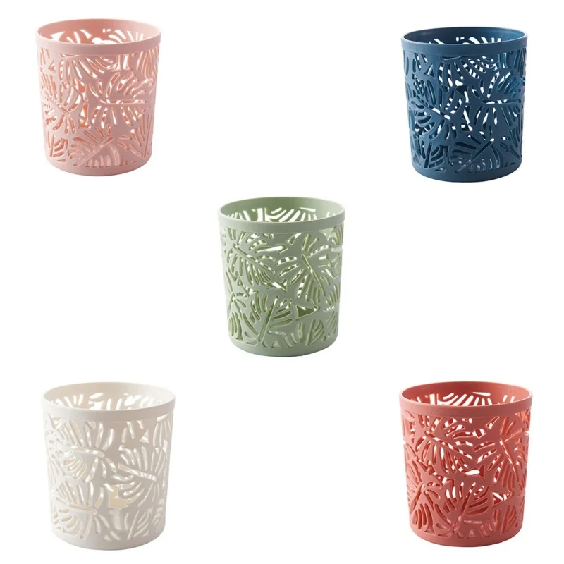 Nachahmung Rattan Stift halter niedlichen Feder mäppchen Schreibtisch Veranstalter Make-up Pinsel Aufbewahrung sbox Büro Schule Briefpapier Lieferungen