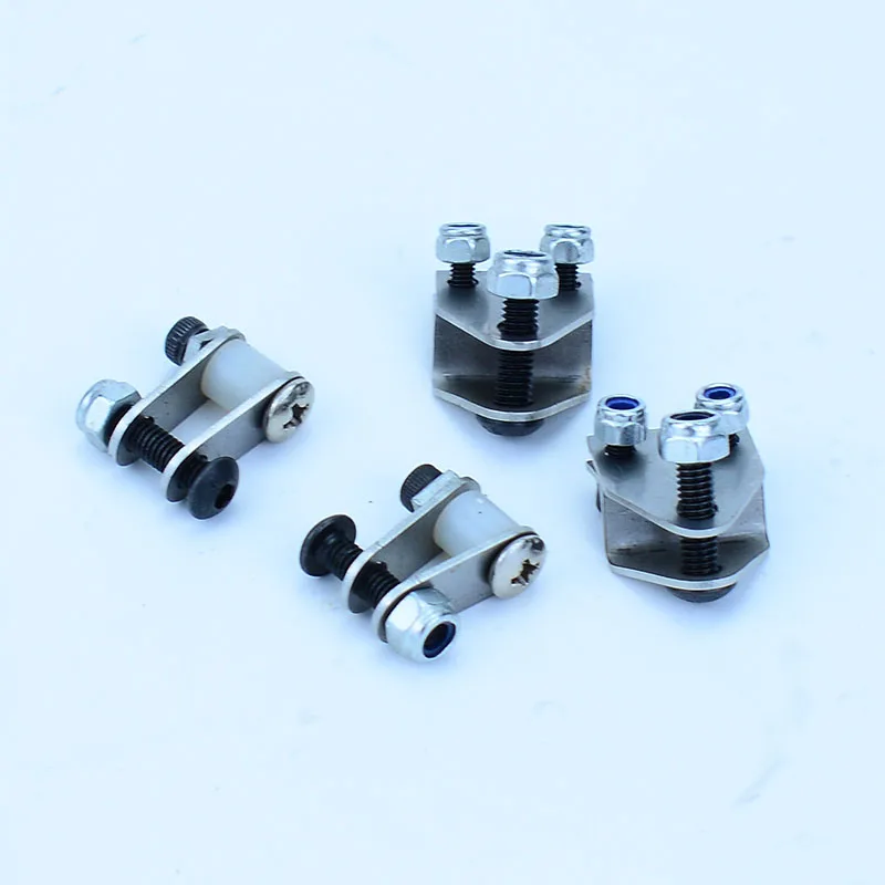 4pcs Original Factory Shock Suspension Lugs for 1/14 Tamiya RC Dump Truck Tipper SCANIA 770S VOLVO BENZ MAN TGX Car Accessories