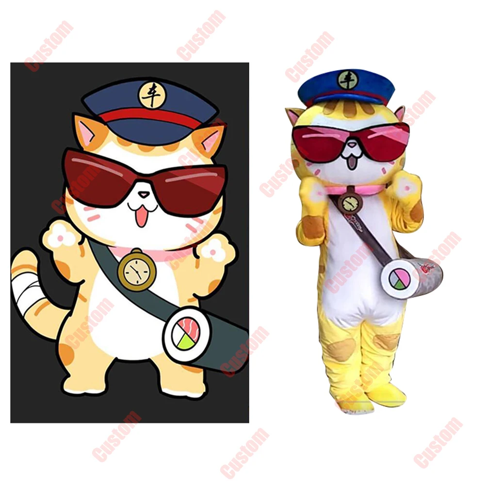 Индивидуальный кукольный костюм, персонализированный мультяшный костюм для ходьбы, женский костюм, персонализированный костюм компании