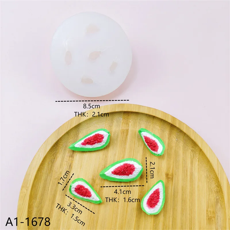 Afbeelding 6: Simulatie Moer Modellering Siliconen Mal Taart Bakvorm Diy Gips Epoxyhars Vuur Verf Wax Decoratie Gereedschap Bakaccessoires