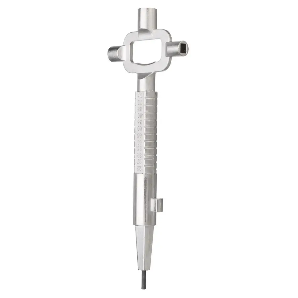 Lock Body Installation Lock Core Wrench Maintenance Spindle Turner Removal Lock Cylinder Gauge Durable Measurement