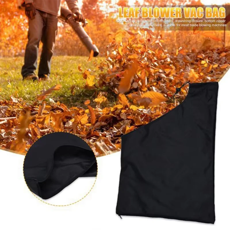 Garden Yard Cleaning Fallen Leaves Storage Bag Dust-proof Belt Drawstring Oxford Waterproof Cover