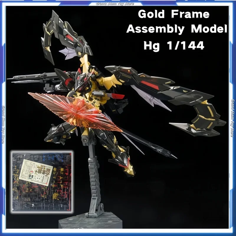 

Hg 1/144 Astray Gold Frame Сборка Модель Комплект Фигурки С Flighy Pack Оружие Набор Настольный Орнамент Коллекция Игрушки Подарок
