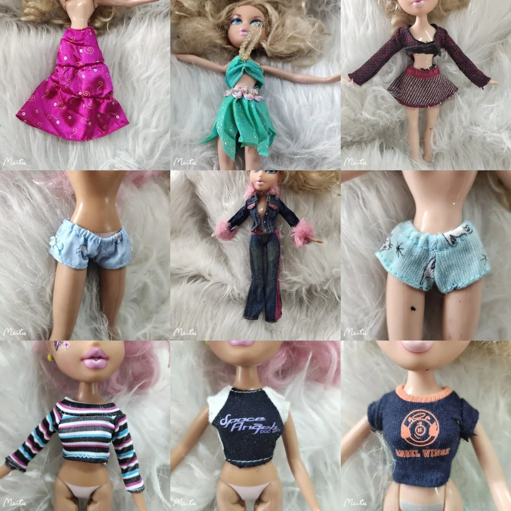 30cm doll doll for Monster High School Doll Clothes Skirt Suit Replacement Play Clothes C3