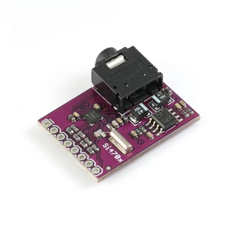 Si4703 FM Tuner Evaluation Board FM Radio Module CJMCU-470 Tuner Development Board Module with 3.5MM Headphone Audio Jack