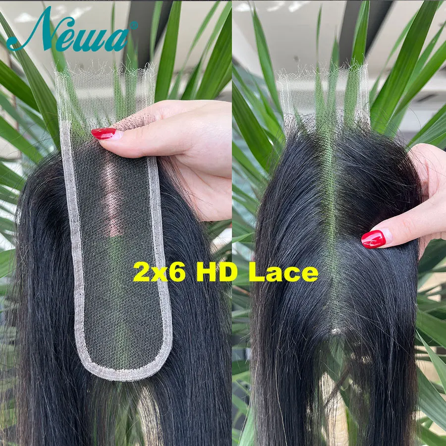 HD Lace Frontal Closure Human Hair, 9x6