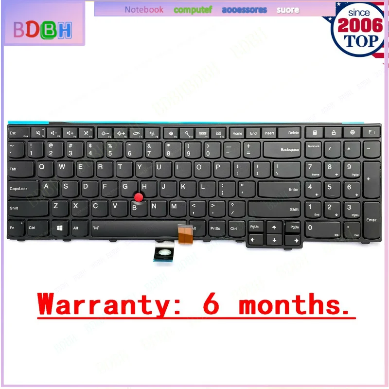 Genuine US Keyboard Backlit for ThinkPad L540 T540 T550 T560 T540P W540 W550s
