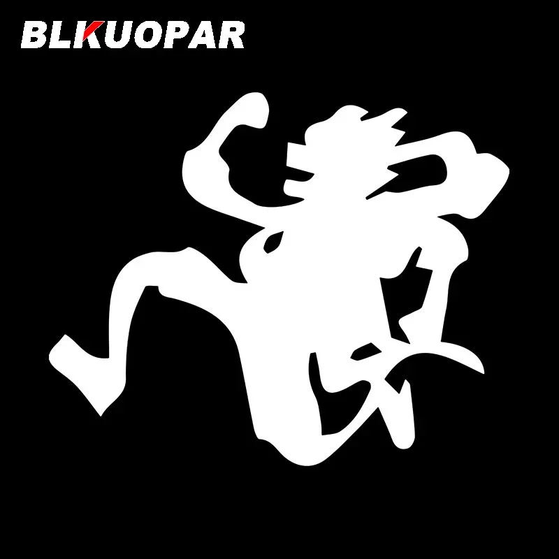 BLKUOPAR Nika 5th Gear Monkey D Luffy Sun God Anime Car Stickers Waterproof Sunscreen Decal Air Conditioner Windows Car Lable