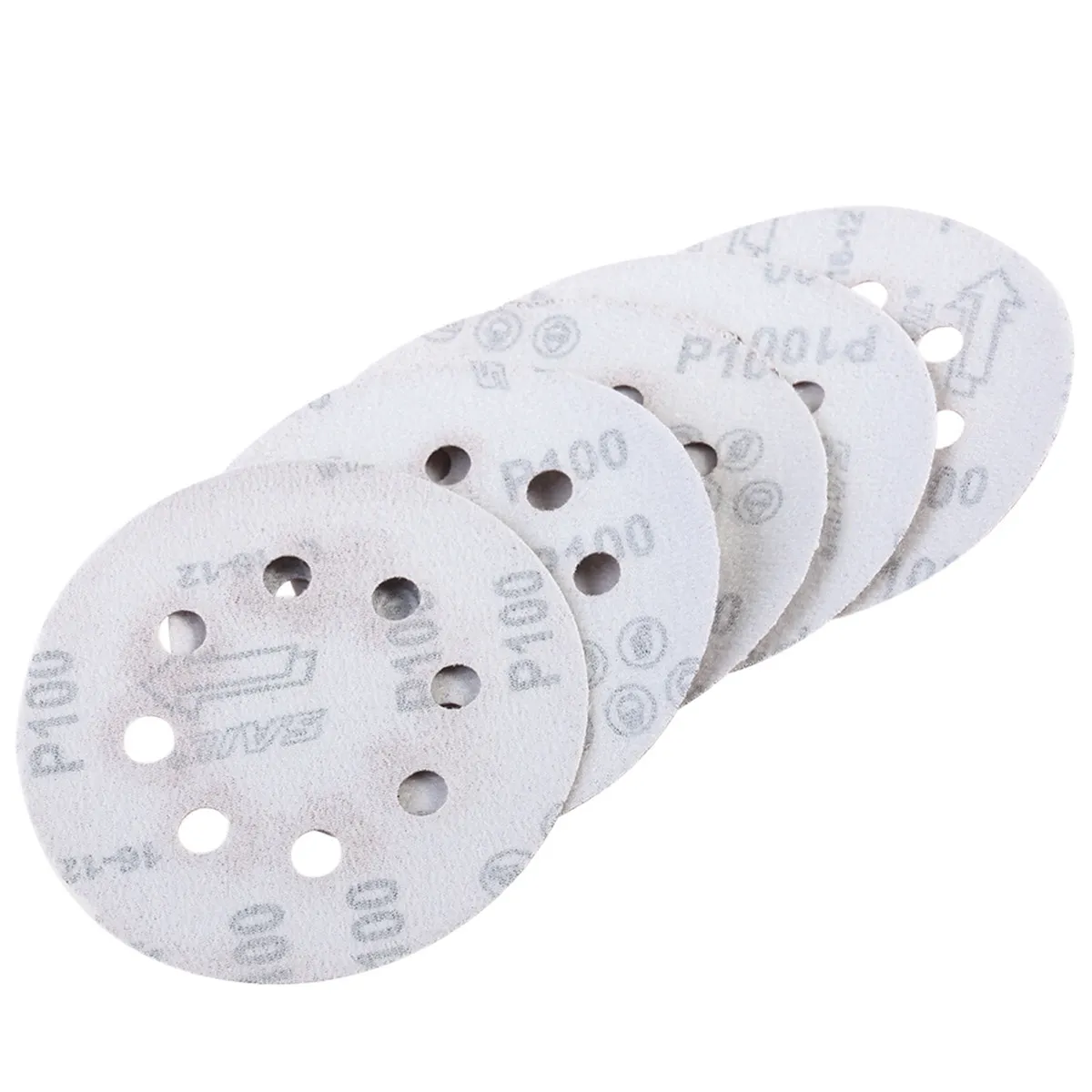 

50 Pcs Coarse Grit Sandpaper Hole Automotive Grits Die Grinder Sanding Disc Circular Sander Pads Floor