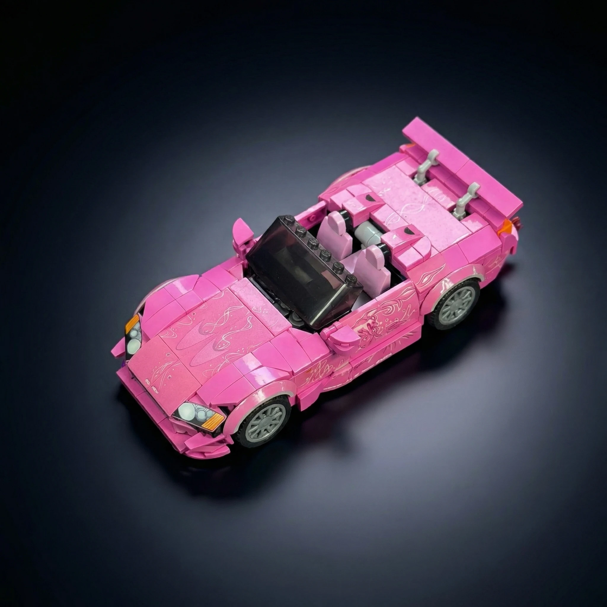 Passion Series Suki's S2000 Supercar Building Blocks MOC-198665 Convertible Sport Racing Car Bricks Toys for Adults Gifts