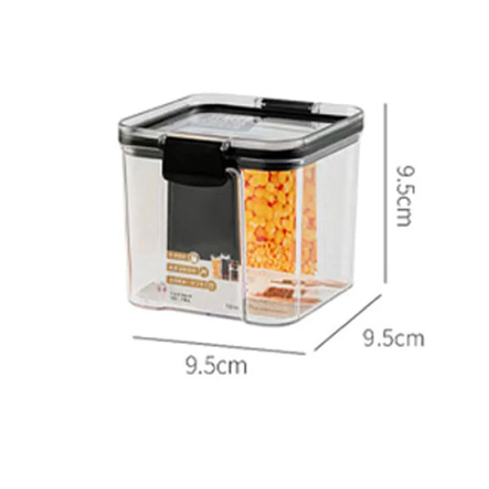 

Transparent Plastic Storage Boxes Plastic Sealed Stackable Food Storage Boxes Stackable Square Sealed Square Fresh-Keeping Boxes