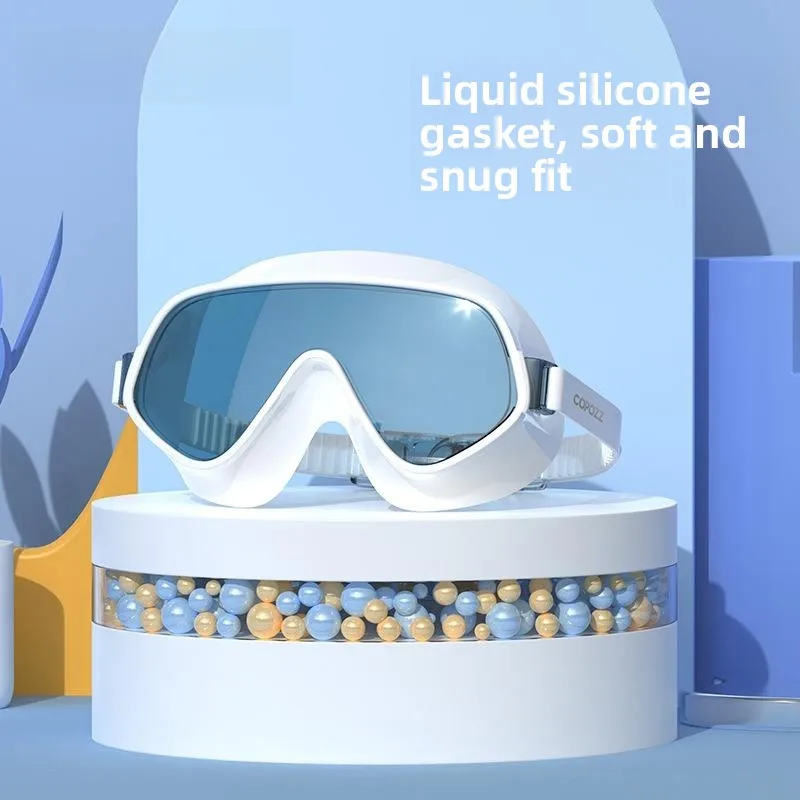 

Очки для плавания высокой четкости, маска для дайвинга, водонепроницаемые, с защитой от запотевания, унисекс, профессиональное снаряжение для плавания, снаряжение для снорклинга