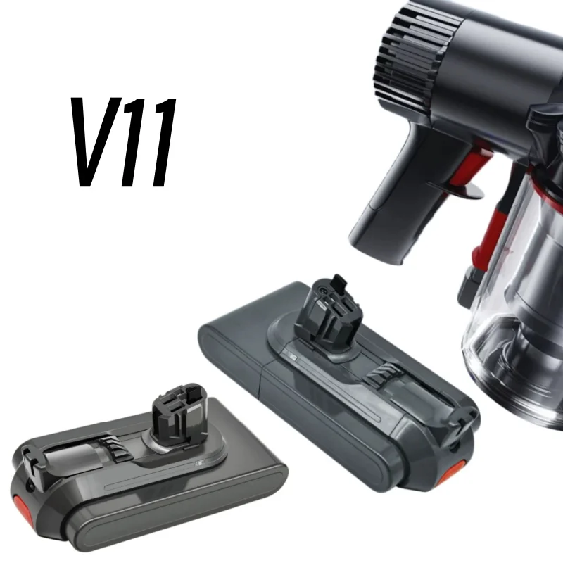 7×21700 DIY Li-ion Battery Case With BMS Protection PCB For Dyson V11 25.2V Absolute Fluffy Torque Drive Extra Cordless Vacuum