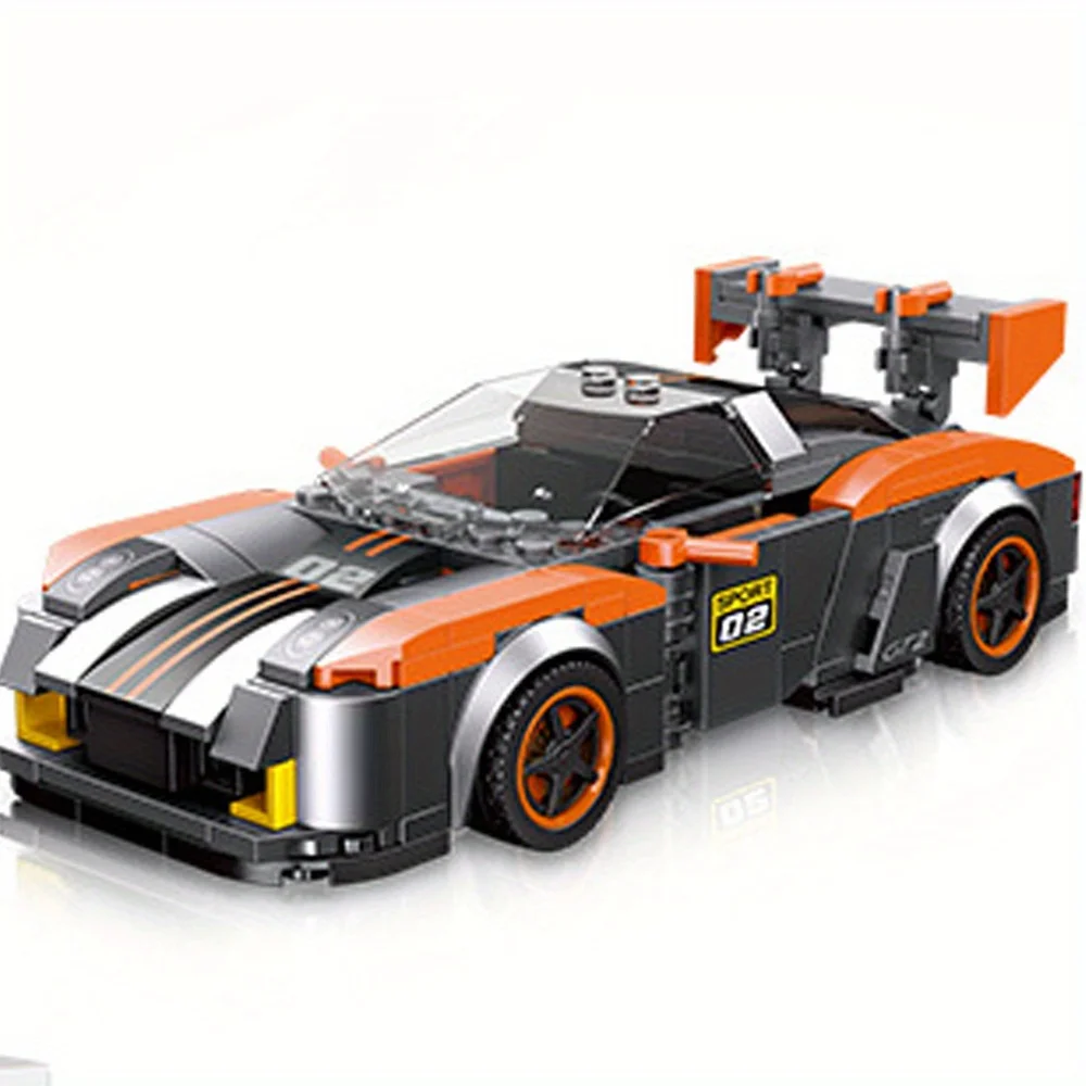 creative expert Technic Sports cars rcing car moc Building Block model toy gifts Christmas 272pcs