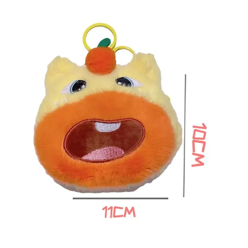 Simpatico portafoglio in peluche con delfino senza fine, portachiavi, piccolo ciondolo per regalo di compleanno, bambola di cartone animato, bambola di peluche, piccolo ciondolo