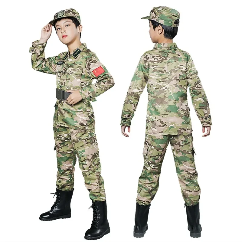 Fantasy Soldier Costume For Kids With Field Shotgun And Survival Whistle - Perfect For Playtime Halloween Party Costume Party