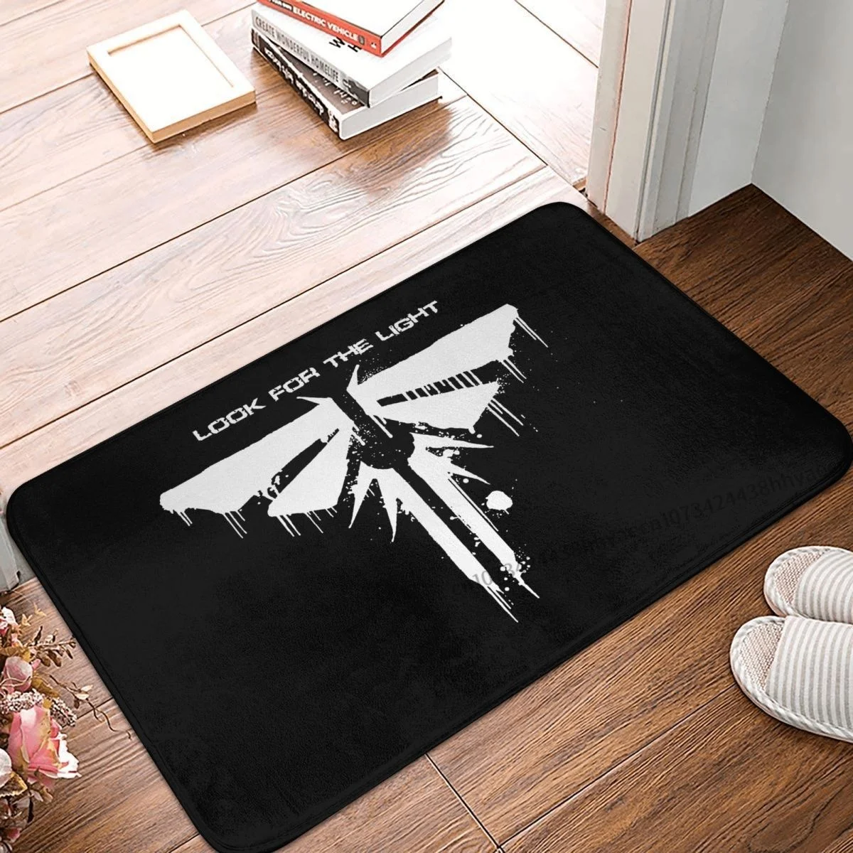 Last Of Us Game Anti-Slip Doormat Living Room Mat Last Of Us Sticke Hallway Carpet Welcome Rug Indoor Decor